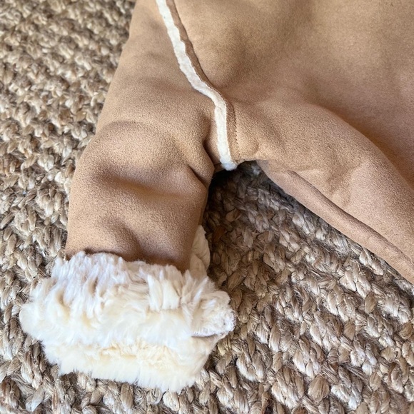 🦙Baby Gap Suede + Sherpa-lined Bunting Sac - Picture 13 of 13